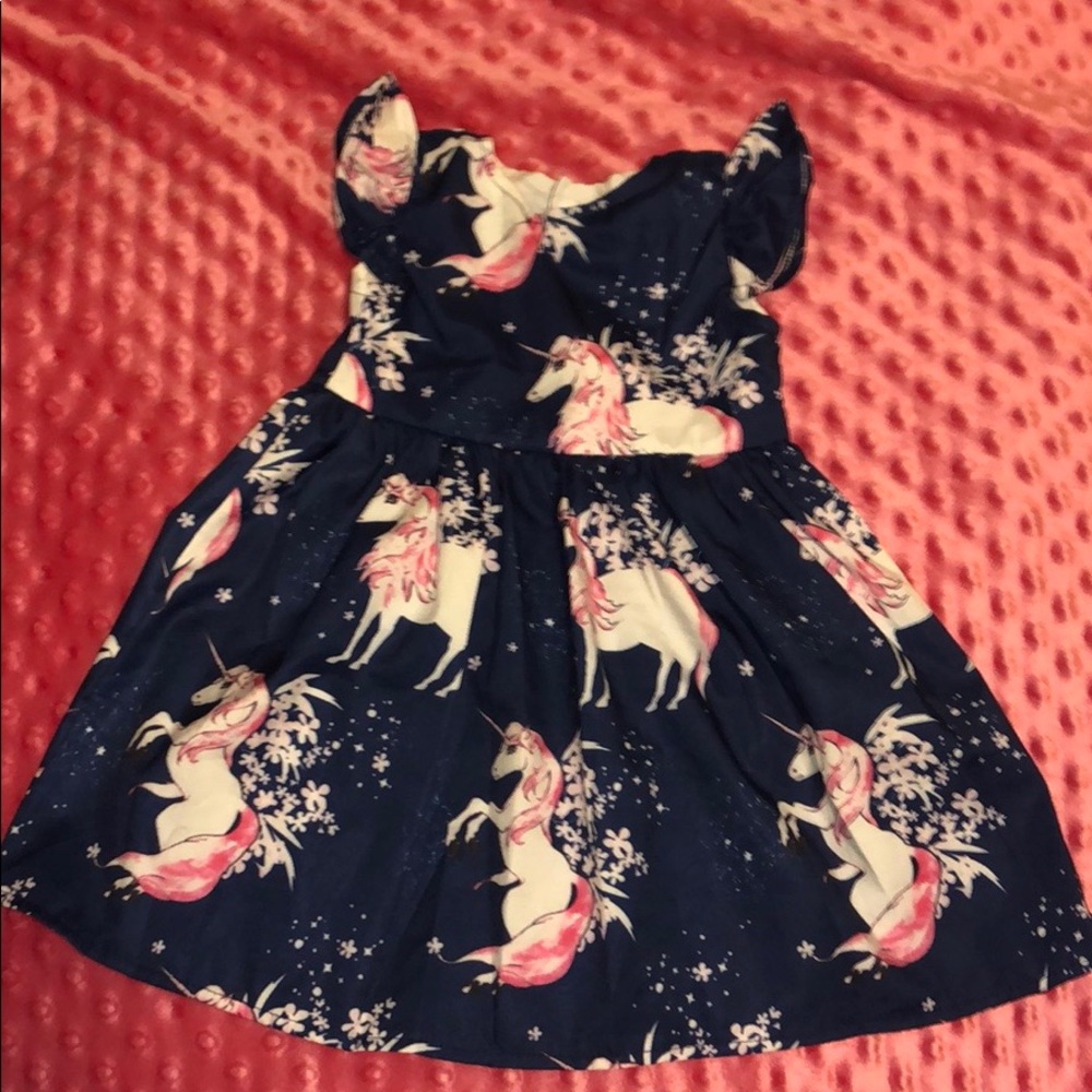 Toddler unicorn dress